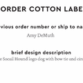 PPLR_HIDDEN_PRODUCT Reorder Previous Label Design - COTTON
