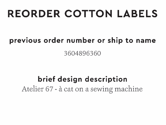 PPLR_HIDDEN_PRODUCT Reorder Previous Label Design - COTTON
