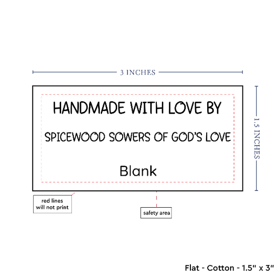 PPLR_HIDDEN_PRODUCT Text Only Medium Large Label (1.5"x3"-Cotton)