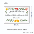 PPLR_HIDDEN_PRODUCT Holiday Bells (2"x3" Cotton - 12 labels/set)