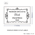 PPLR_HIDDEN_PRODUCT Swirl Accent Border (2"x3" Cotton - 12 labels/set)