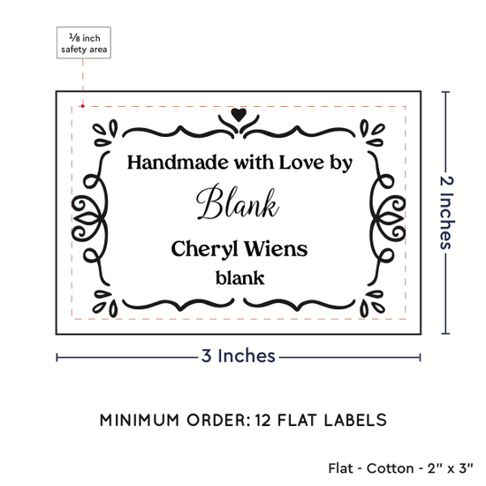 PPLR_HIDDEN_PRODUCT Swirl Accent Border (2"x3" Cotton - 12 labels/set)
