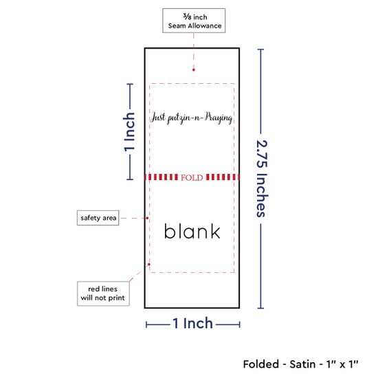 PPLR_HIDDEN_PRODUCT Square Signature (1" wide - Satin)