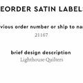 PPLR_HIDDEN_PRODUCT Reorder Previous Label Design - SATIN