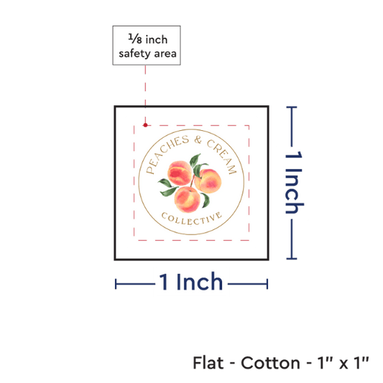 PPLR_HIDDEN_PRODUCT Print your Logo or Image on FLAT Cotton Tags