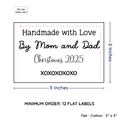 PPLR_HIDDEN_PRODUCT Large Text Only Label (2"x3"-Cotton)