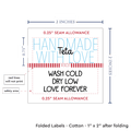 PPLR_HIDDEN_PRODUCT Modern With Love (2"x1"-Cotton)