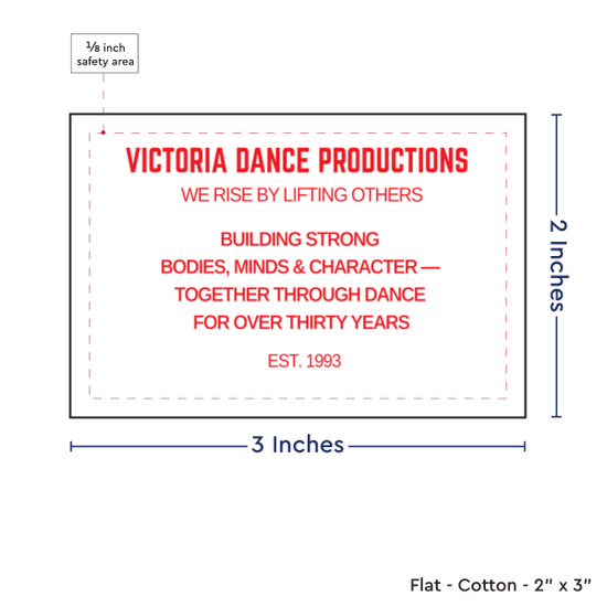 PPLR_HIDDEN_PRODUCT Print your Logo or Image on FLAT Cotton Tags