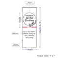 PPLR_HIDDEN_PRODUCT Print Your Logo/Image on Satin Tags (1" wide - Satin)