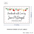 PPLR_HIDDEN_PRODUCT Christmas Garland (2"x3" Cotton - 12 labels/set)