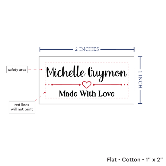 PPLR_HIDDEN_PRODUCT Modern Heart (2"x1"-Cotton)
