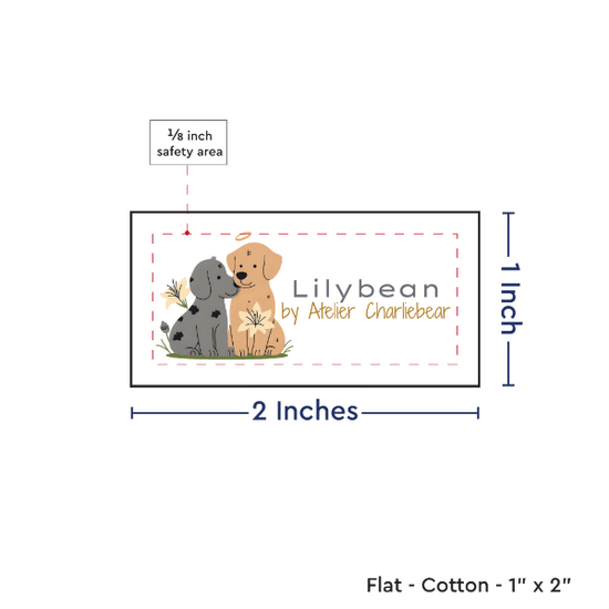 PPLR_HIDDEN_PRODUCT Print your Logo or Image on FLAT Cotton Tags