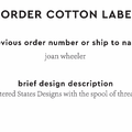 PPLR_HIDDEN_PRODUCT Reorder Previous Label Design - COTTON
