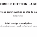 PPLR_HIDDEN_PRODUCT Reorder Previous Label Design - COTTON
