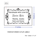 PPLR_HIDDEN_PRODUCT Swirl Accent Border (2"x3" Cotton - 12 labels/set)