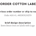PPLR_HIDDEN_PRODUCT Reorder Previous Label Design - COTTON