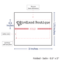 PPLR_HIDDEN_PRODUCT Print your Logo or Image on Satin Tags (2" wide - Satin)