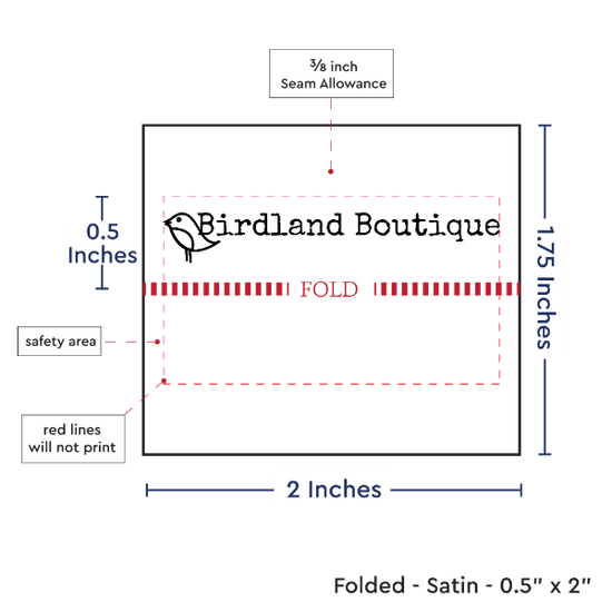 PPLR_HIDDEN_PRODUCT Print your Logo or Image on Satin Tags (2" wide - Satin)