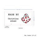 PPLR_HIDDEN_PRODUCT Spooky Flower Ghost (1.5"x3"-Cotton)