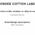 PPLR_HIDDEN_PRODUCT Reorder Previous Label Design - COTTON