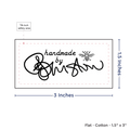 PPLR_HIDDEN_PRODUCT Print your Logo or Image on FLAT Cotton Tags