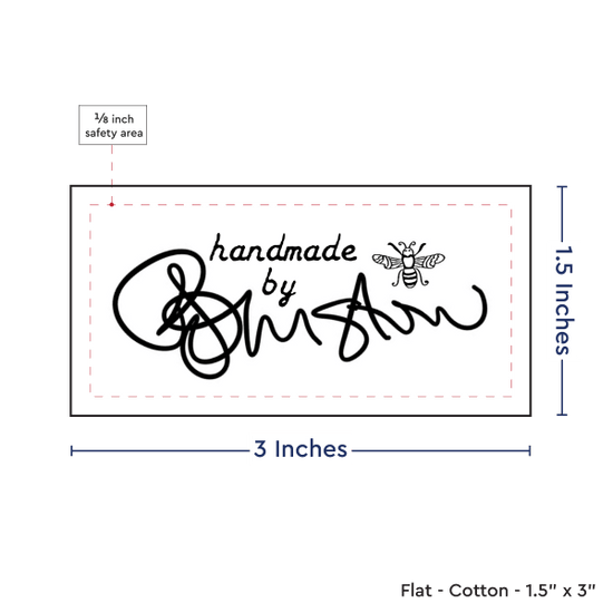 PPLR_HIDDEN_PRODUCT Print your Logo or Image on FLAT Cotton Tags