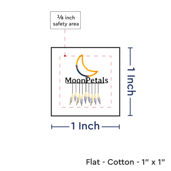 PPLR_HIDDEN_PRODUCT Print your Logo or Image on FLAT Cotton Tags