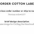 PPLR_HIDDEN_PRODUCT Reorder Previous Label Design - COTTON