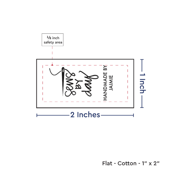 PPLR_HIDDEN_PRODUCT Print your Logo or Image on FLAT Cotton Tags