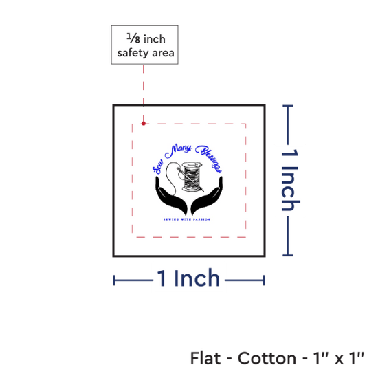 PPLR_HIDDEN_PRODUCT Print your Logo or Image on FLAT Cotton Tags