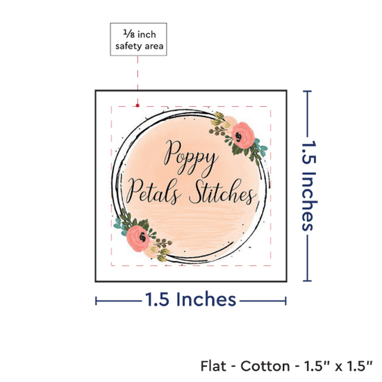 PPLR_HIDDEN_PRODUCT Print your Logo or Image on FLAT Cotton Tags