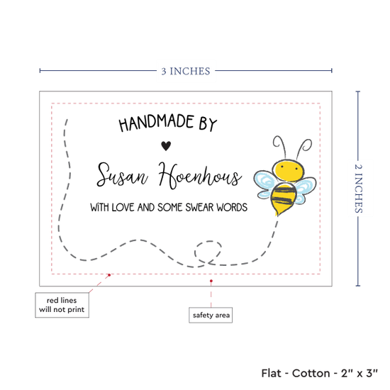 PPLR_HIDDEN_PRODUCT Cute Buzzing Bee - Cotton
