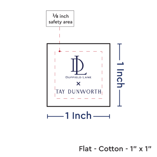 PPLR_HIDDEN_PRODUCT Print your Logo or Image on FLAT Cotton Tags