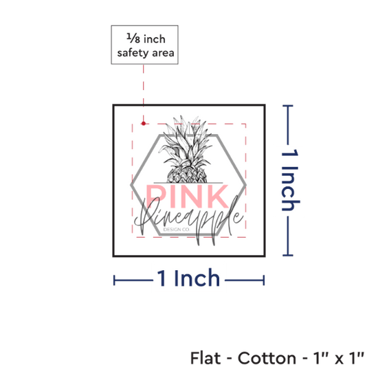 PPLR_HIDDEN_PRODUCT Print your Logo or Image on FLAT Cotton Tags