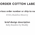 PPLR_HIDDEN_PRODUCT Reorder Previous Label Design - COTTON