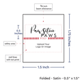 PPLR_HIDDEN_PRODUCT Print your logo/Image on Satin Tags - 1.5" wide ribbon