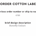 PPLR_HIDDEN_PRODUCT Reorder Previous Label Design - COTTON