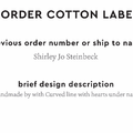 PPLR_HIDDEN_PRODUCT Reorder Previous Label Design - COTTON