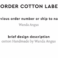 PPLR_HIDDEN_PRODUCT Reorder Previous Label Design - COTTON