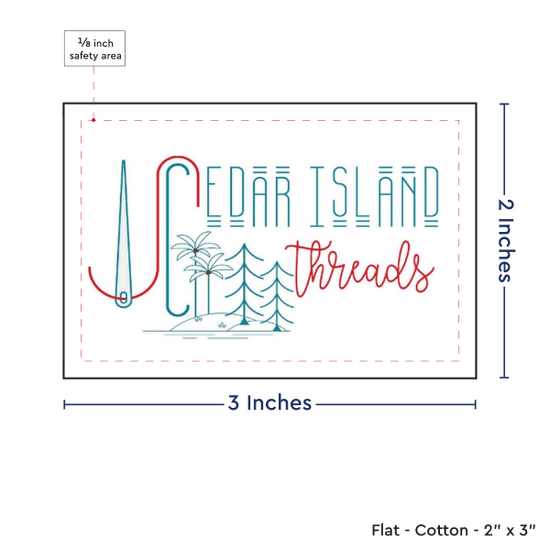 PPLR_HIDDEN_PRODUCT Print your Logo or Image on FLAT Cotton Tags