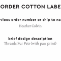 PPLR_HIDDEN_PRODUCT Reorder Previous Label Design - COTTON
