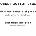 PPLR_HIDDEN_PRODUCT Reorder Previous Label Design - COTTON