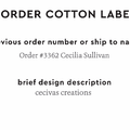PPLR_HIDDEN_PRODUCT Reorder Previous Label Design - COTTON