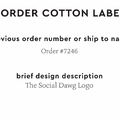 PPLR_HIDDEN_PRODUCT Reorder Previous Label Design - COTTON