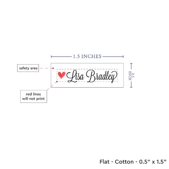PPLR_HIDDEN_PRODUCT Tiny Heart Labels - Cotton