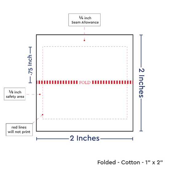 PPLR_HIDDEN_PRODUCT Print Your Logo or Image on FOLDED Cotton Tags