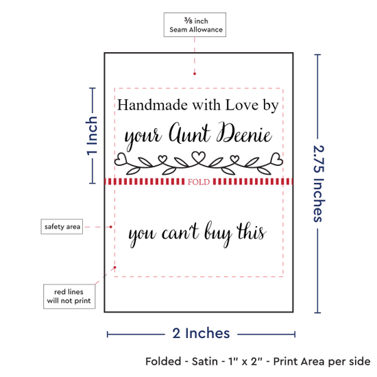 PPLR_HIDDEN_PRODUCT Heart border labels -  2" wide
