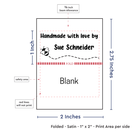 PPLR_HIDDEN_PRODUCT Bumble Bee -  Satin -  2" wide