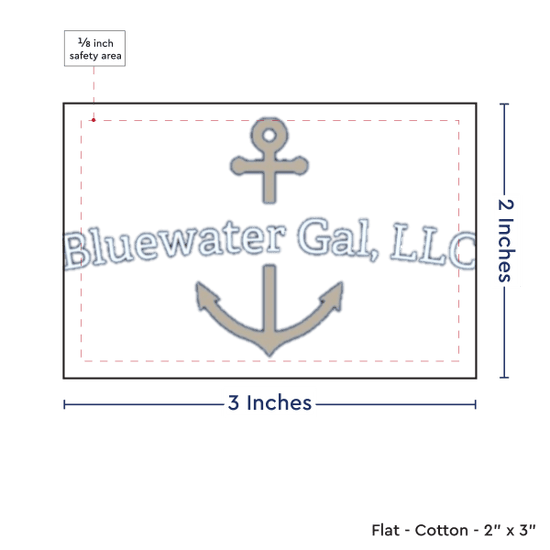 PPLR_HIDDEN_PRODUCT Print your Logo or Image on FLAT Cotton Tags