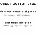 PPLR_HIDDEN_PRODUCT Reorder Previous Label Design - COTTON